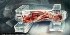美研制出首个人造肌肉动力行走生物机器人