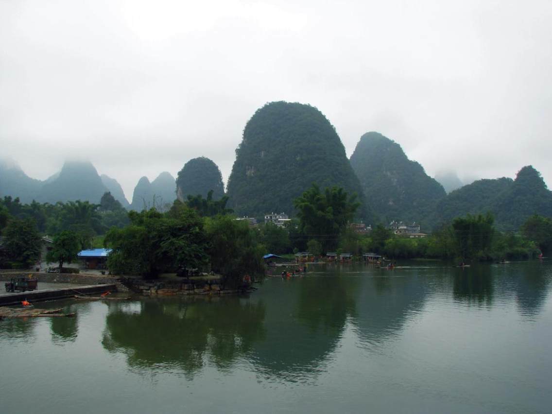 阳朔烟雨