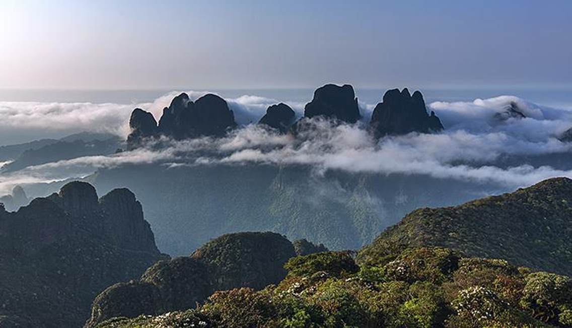 圣堂山　风光