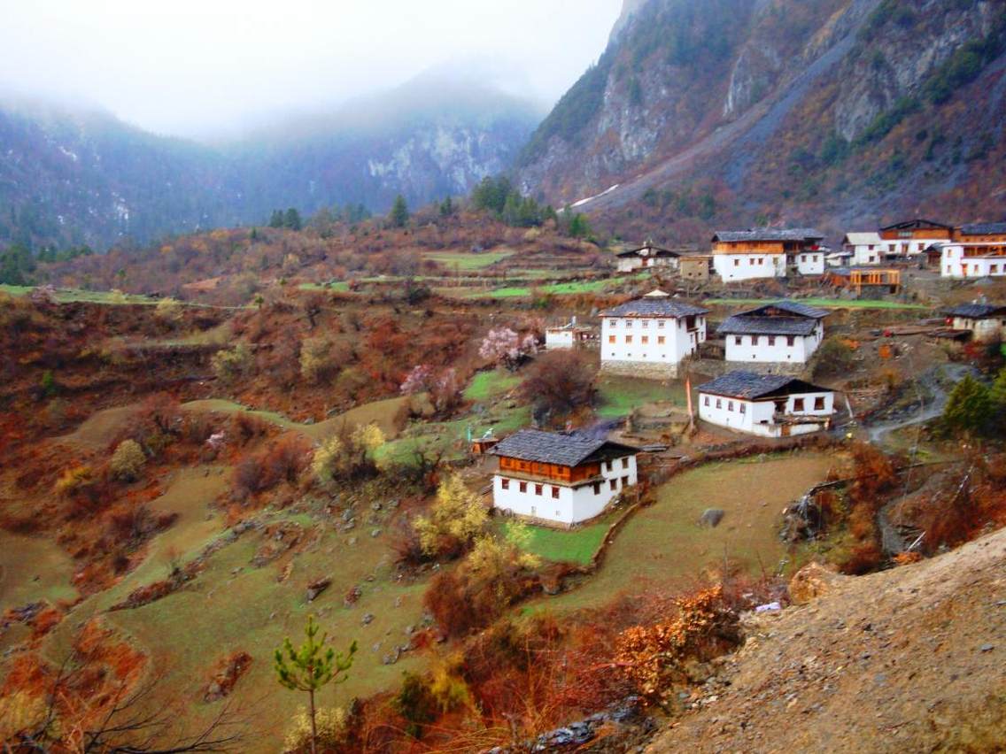 都说雨崩是天堂，我现在只想从天堂回到人间。