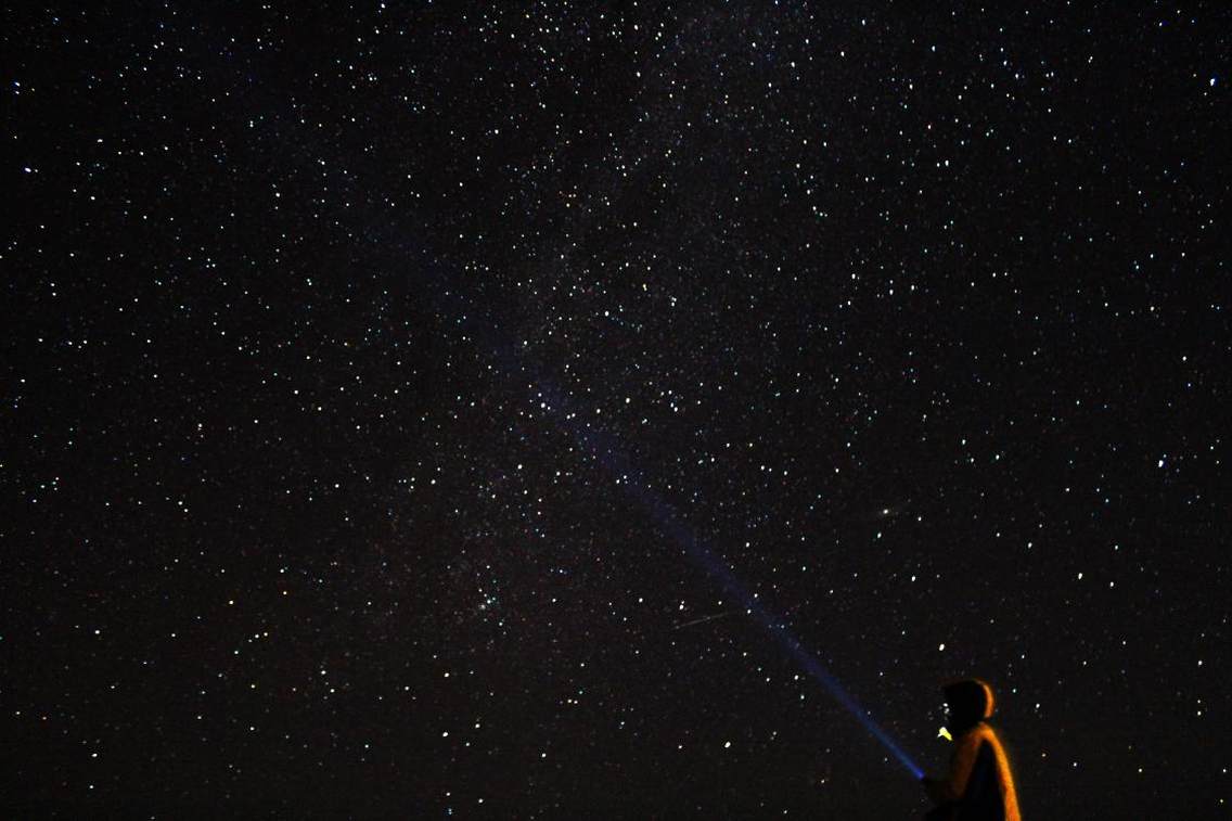 黑马河星空