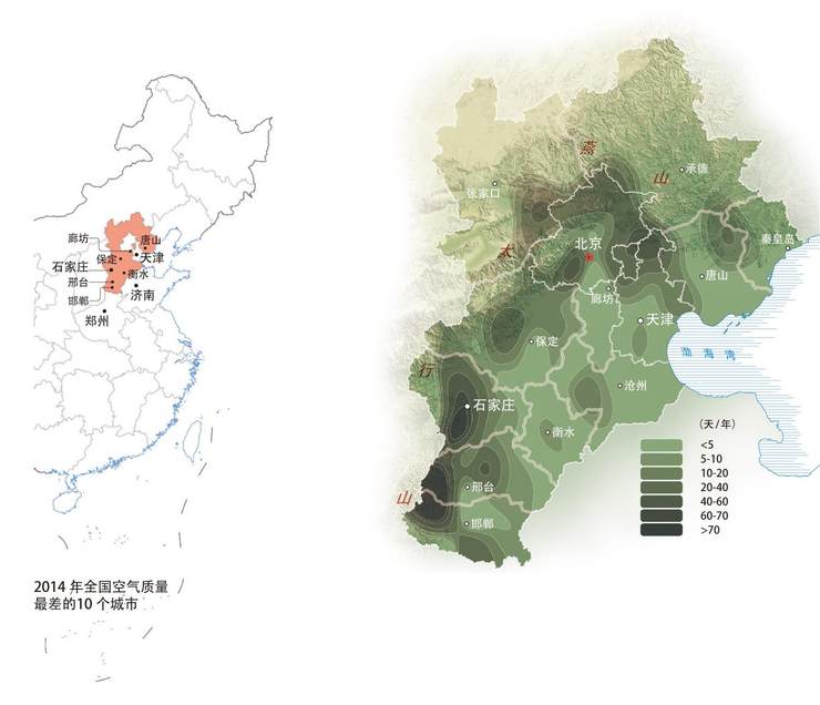 "河北湾"是"北京湾"的放大版,它们都是中国最好的风水宝地