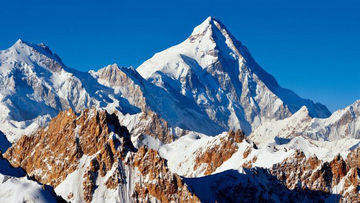 雪山 人与神共同拥有的美丽