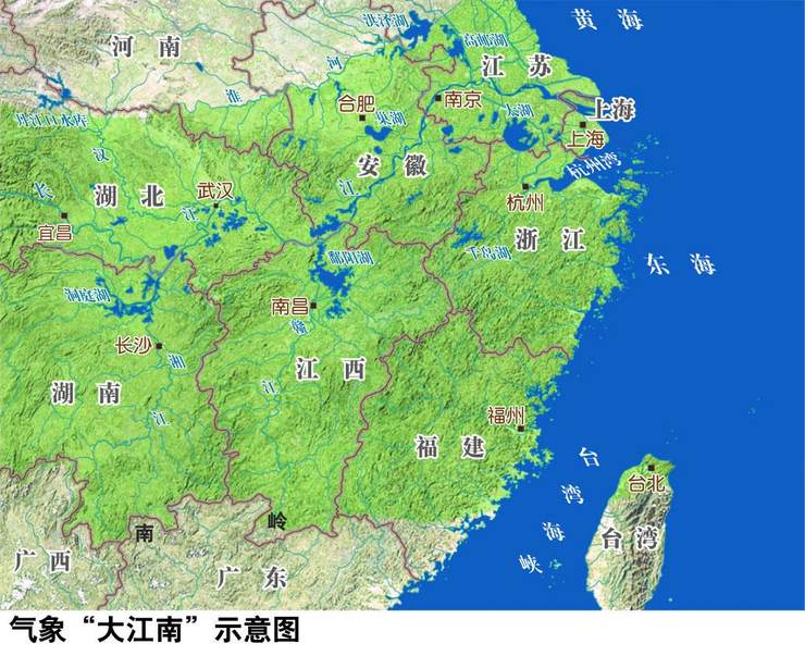 气象学者说 江南是梅雨 中国国家地理网