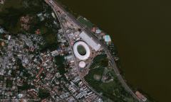 太空俯瞰巴西世界杯场馆