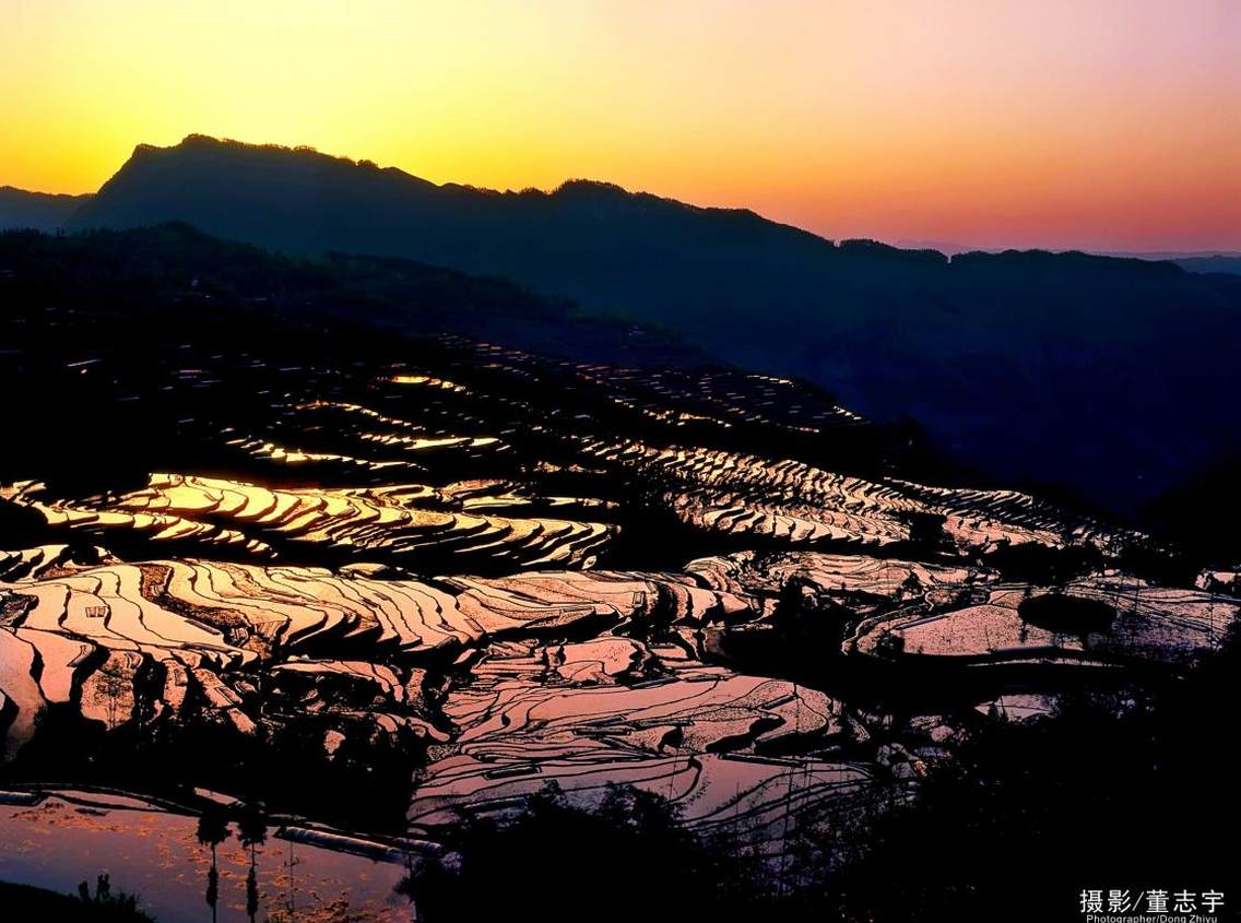 高坎梯田