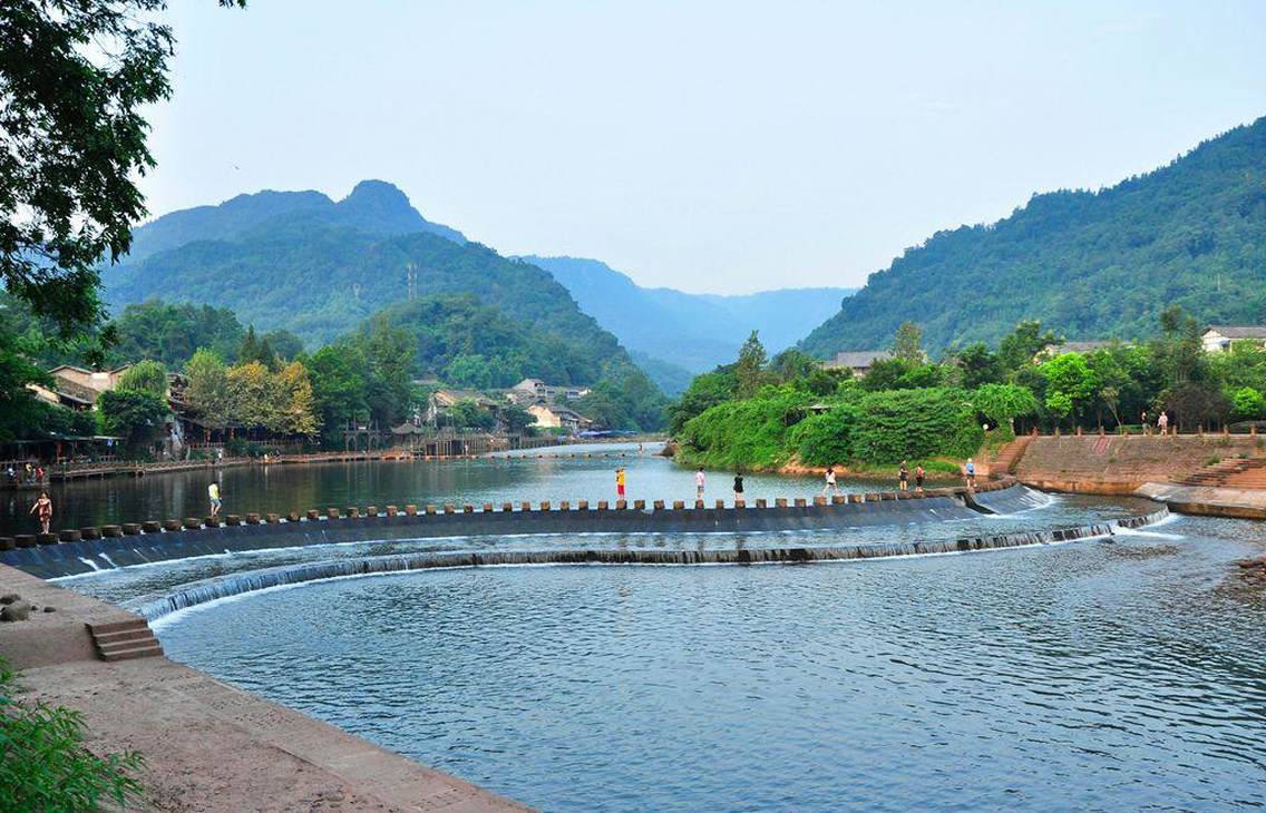 四川眉山市洪雅县柳江古镇