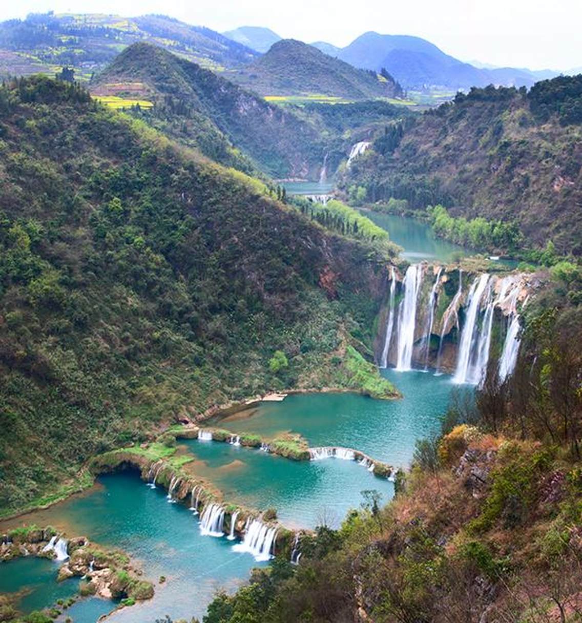 中国8大最美瀑布，夏季水量大适合去看