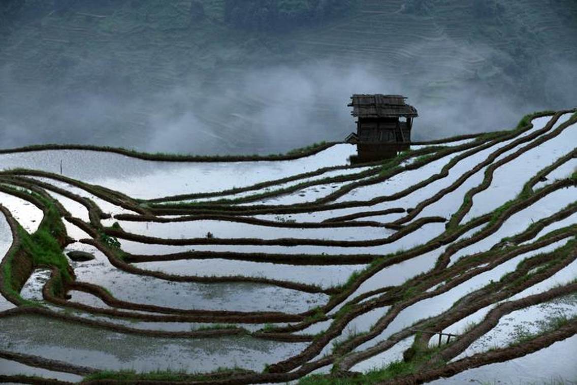 从江梯田