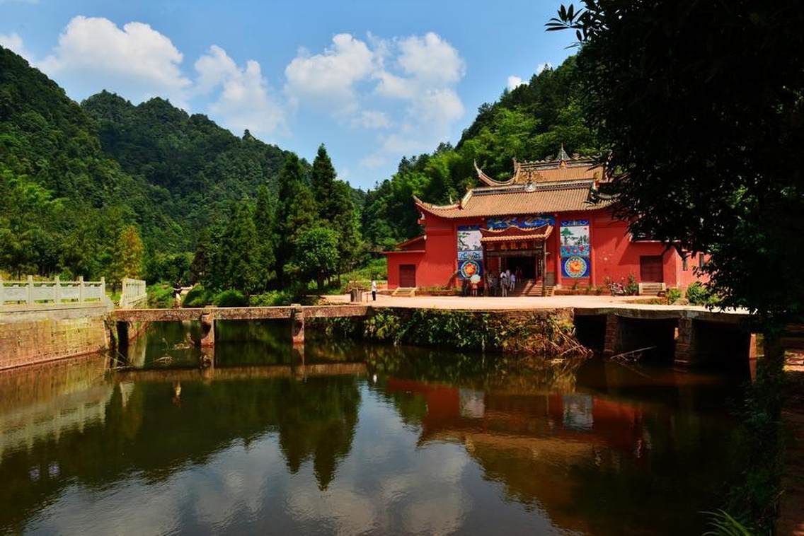 拍摄于重庆市江津区四面山国家级风景名胜区
