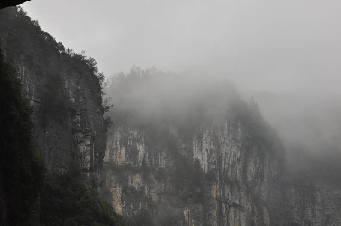 重庆武隆，天生三桥，最美的山水画