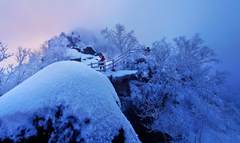 七星峰冬雪 踏寻先烈足迹