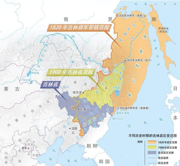 它有着漫长的海岸线和一个比台湾岛,海南岛大得多的岛屿——库页岛