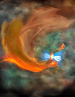 人类首次观测到星球种子：万年后或诞生新星