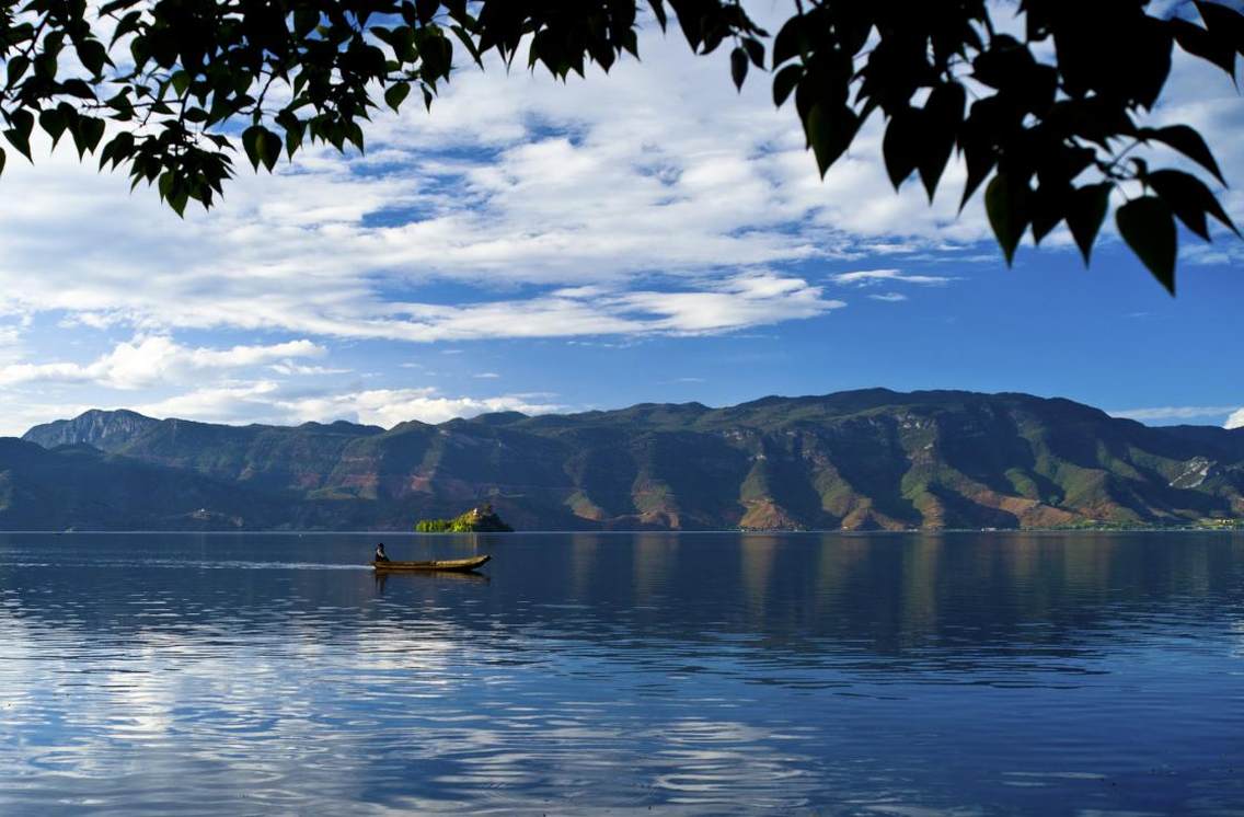 丽江泸沽湖.