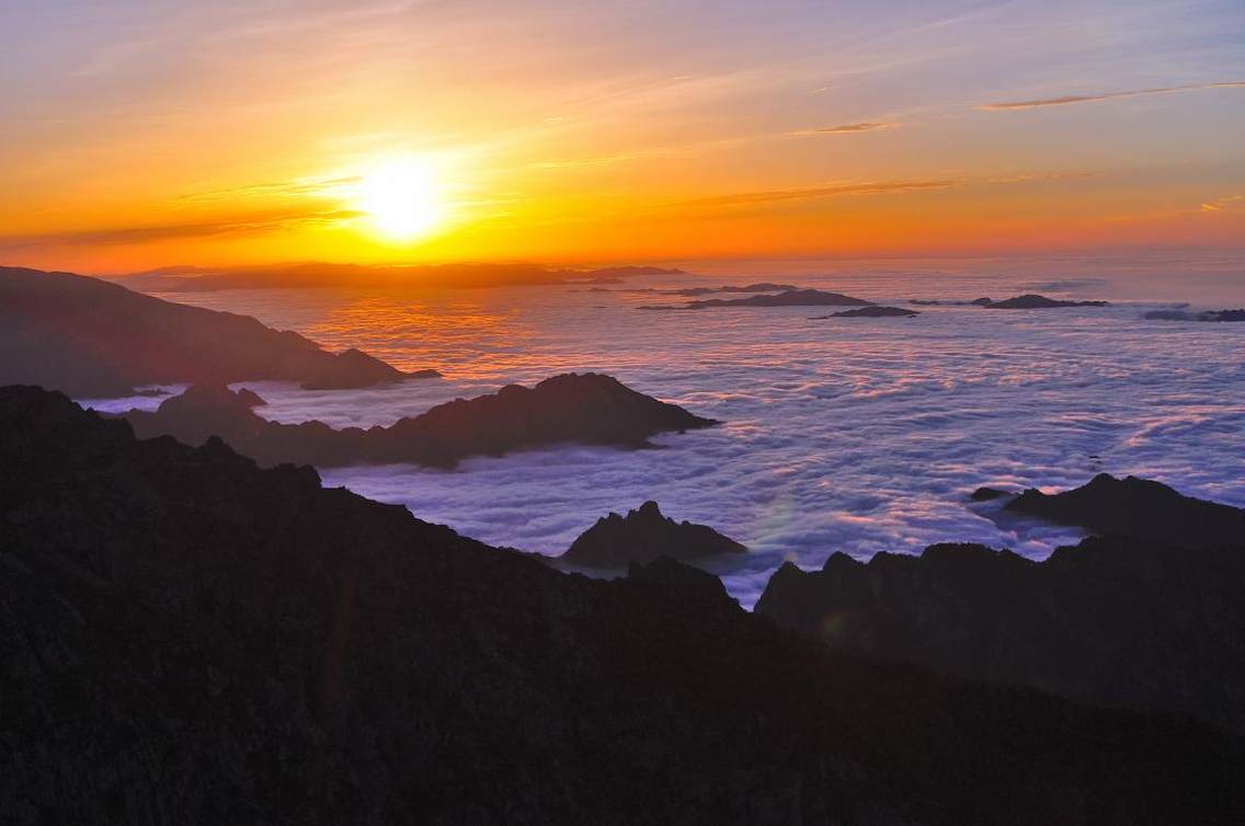 秦岭太白山拔仙台。