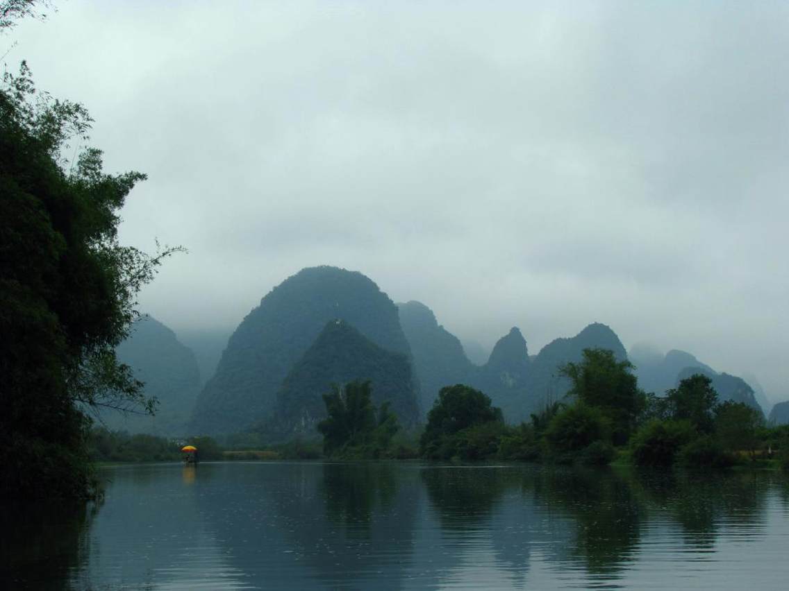 阳朔烟雨