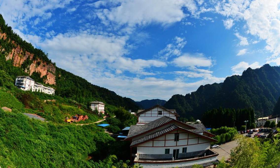 拍摄于重庆市江津区四面山国家级风景名胜区