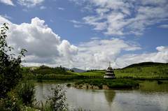 香格里拉县的松赞林寺