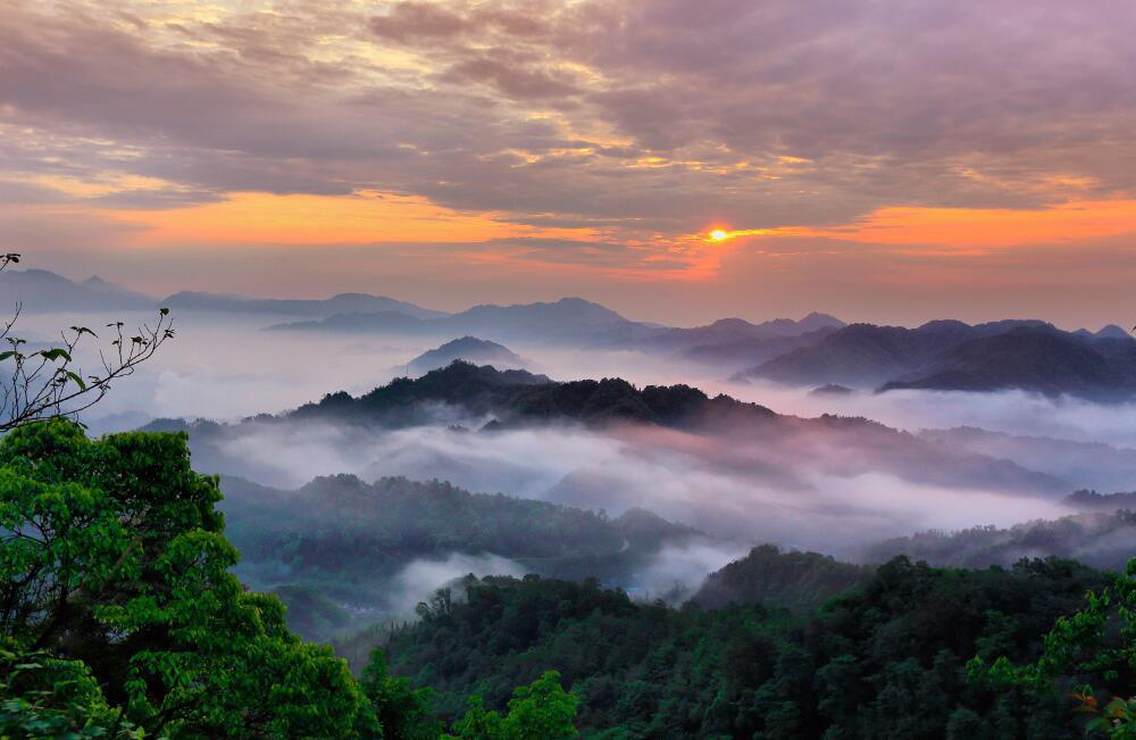 蓥华山晨曦