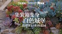 【8月10日講座報(bào)名】集裝箱變身白色城堡——我的夢幻多肉花園